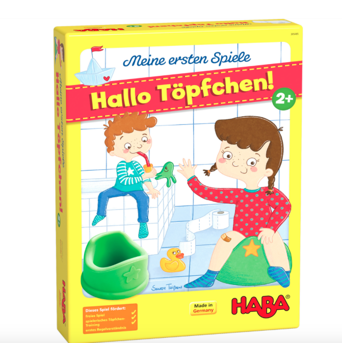 HABA Meine ersten Spiele - Hallo Töpfchen 2+